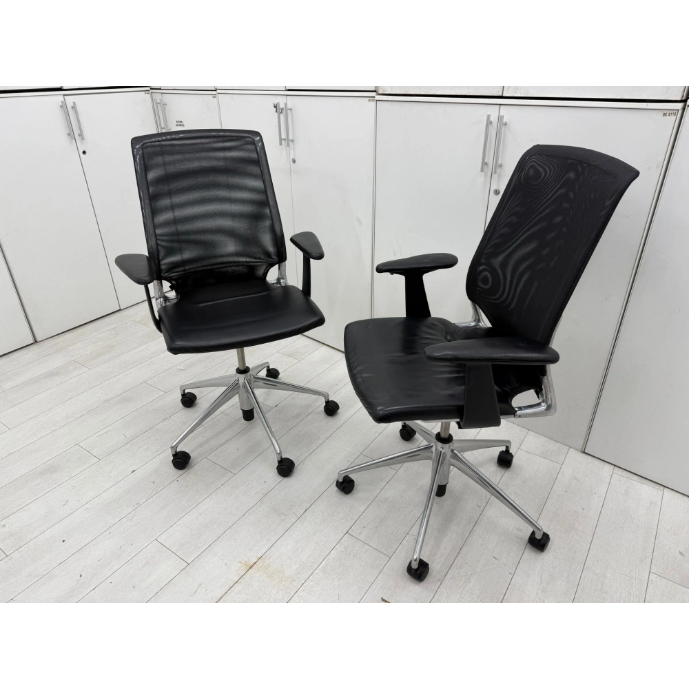 Vitra Meda Deri Yönetici Koltuğu Ofis Koltuğu
