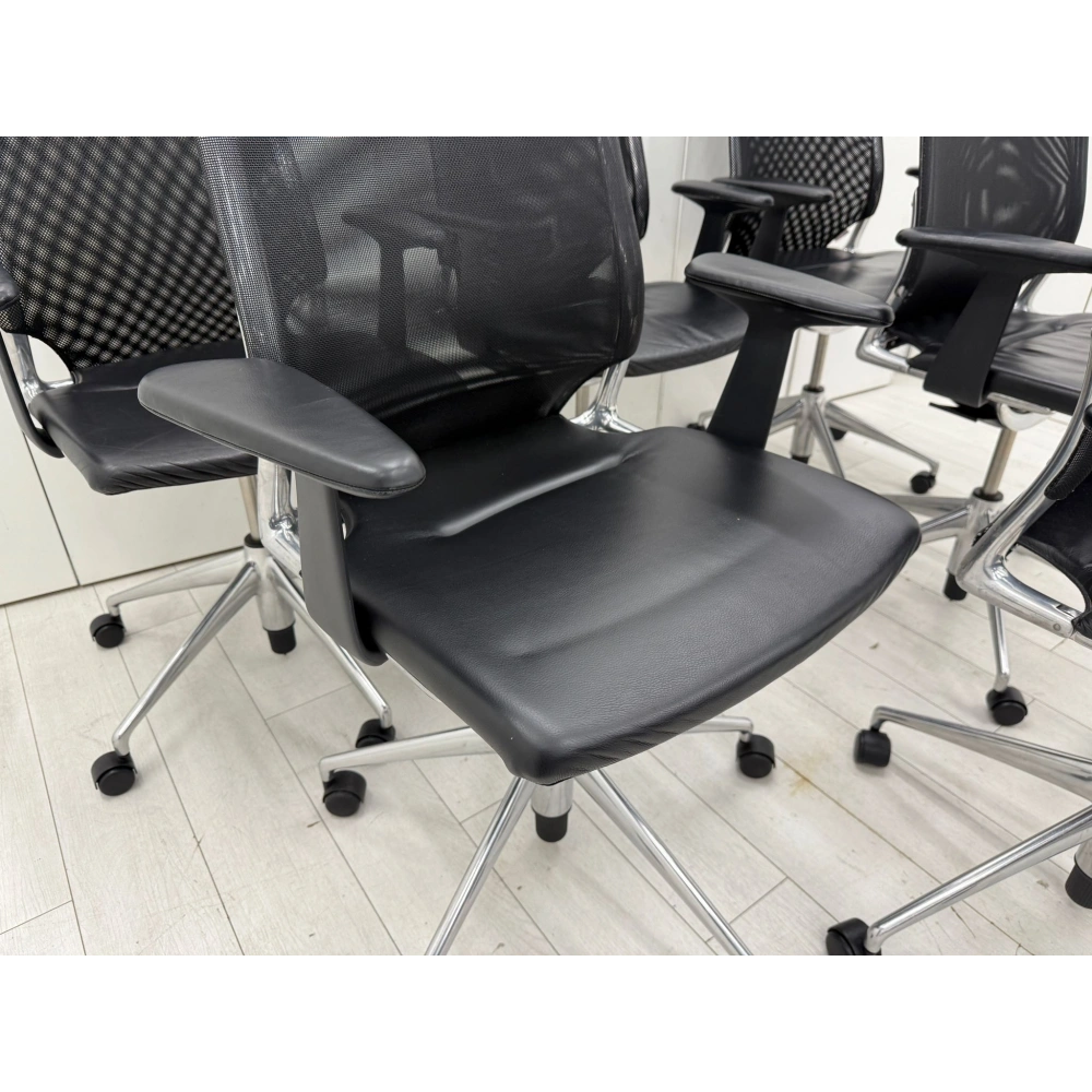 Vitra Meda Deri Yönetici Koltuğu Ofis Koltuğu