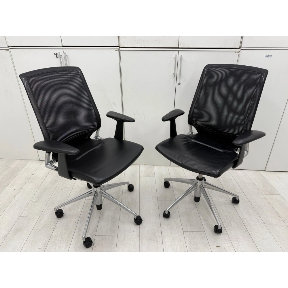 Vitra Meda Deri Yönetici Koltuğu Ofis Koltuğu