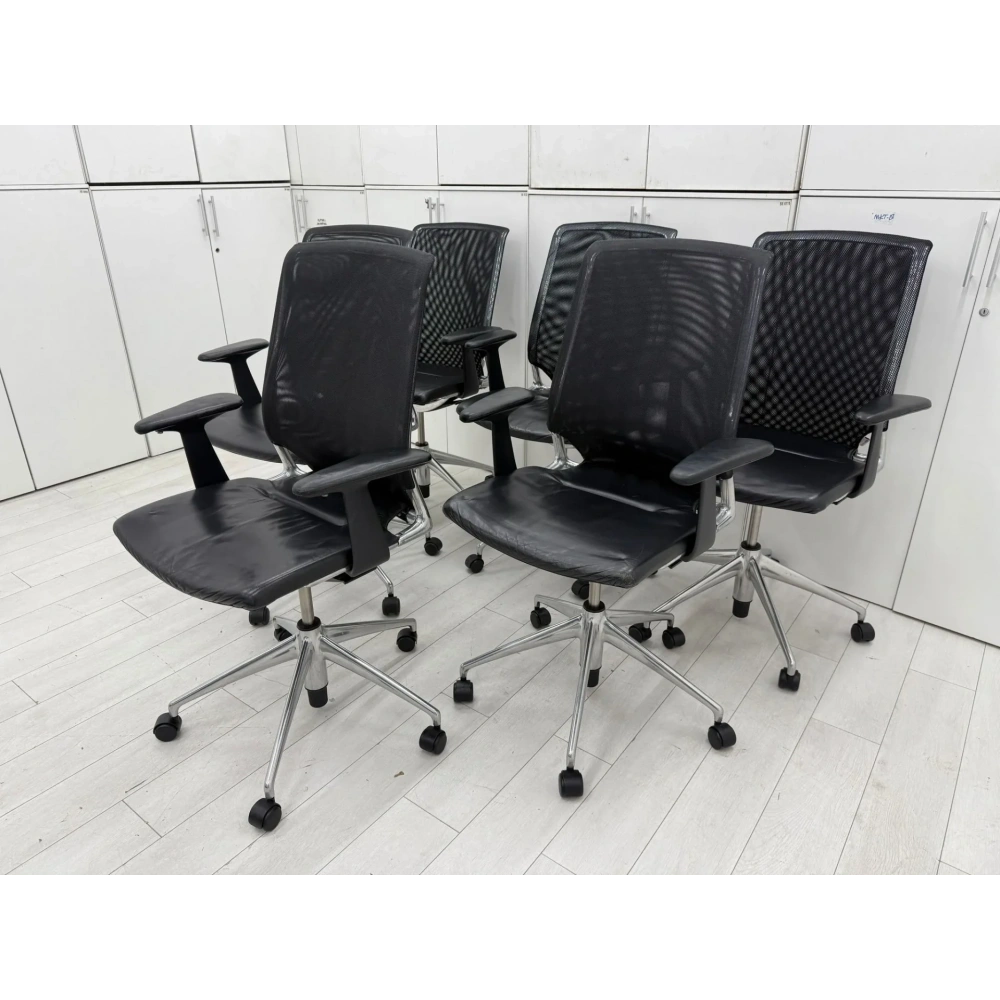 Vitra Meda Deri Yönetici Koltuğu Ofis Koltuğu - M3176