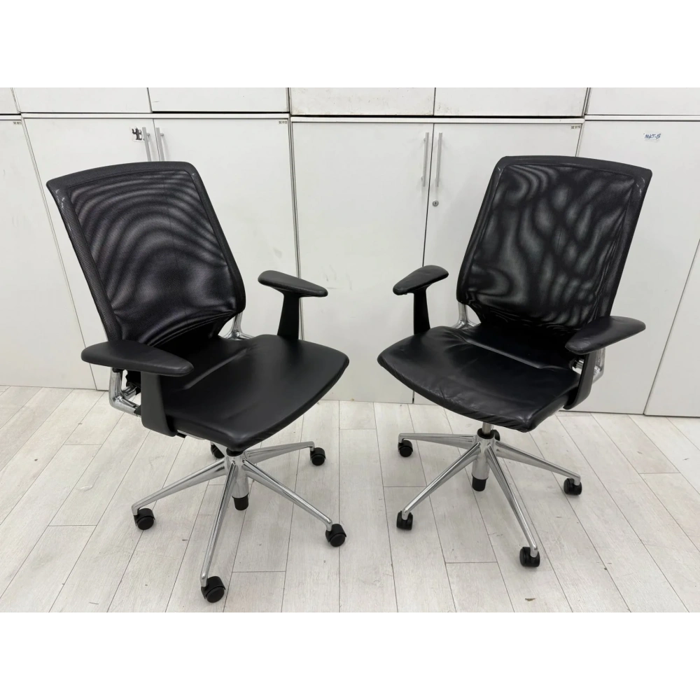 Vitra Meda Deri Yönetici Koltuğu Ofis Koltuğu - M3176
