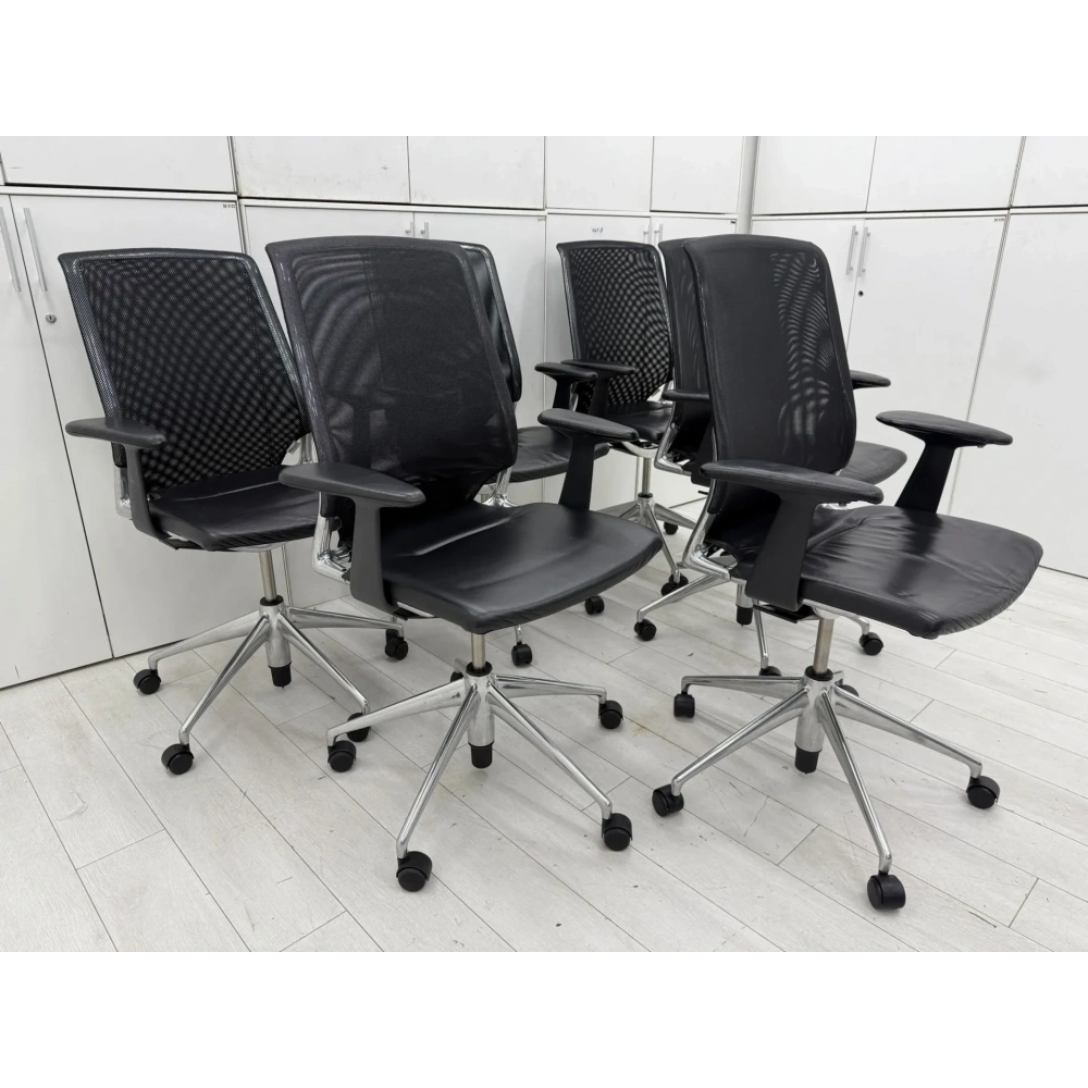 Vitra Meda Deri Yönetici Koltuğu Ofis Koltuğu - M3176