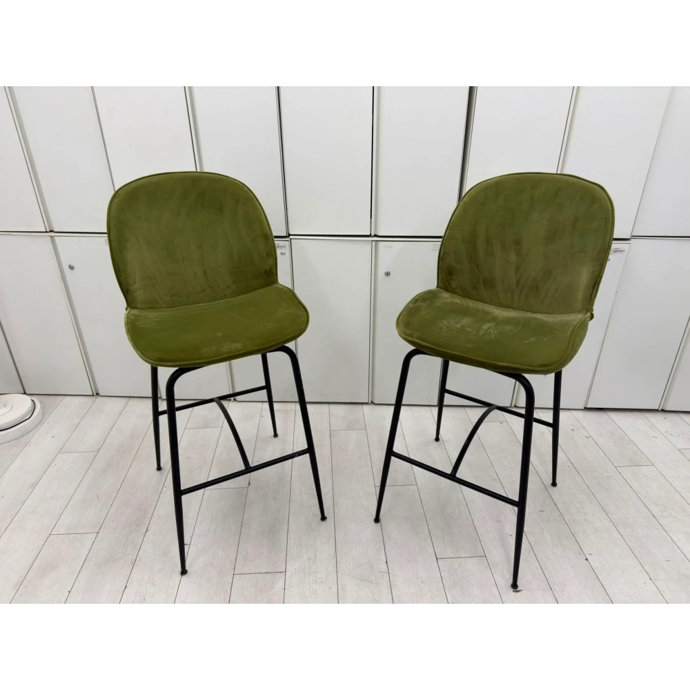 YEŞİL BAR SANDALYESİ - BAR TABURESİ - M5050