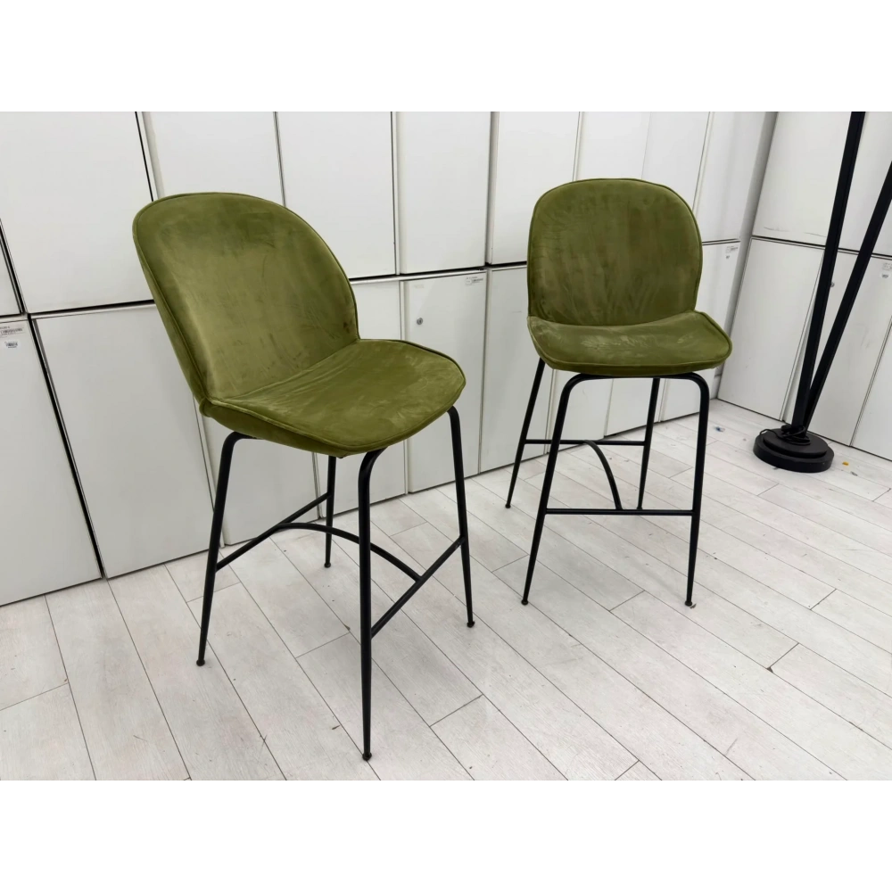 YEŞİL BAR SANDALYESİ - BAR TABURESİ - M5050