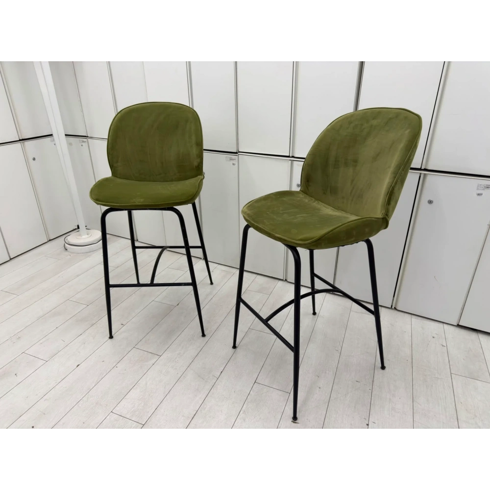 YEŞİL BAR SANDALYESİ - BAR TABURESİ - M5050