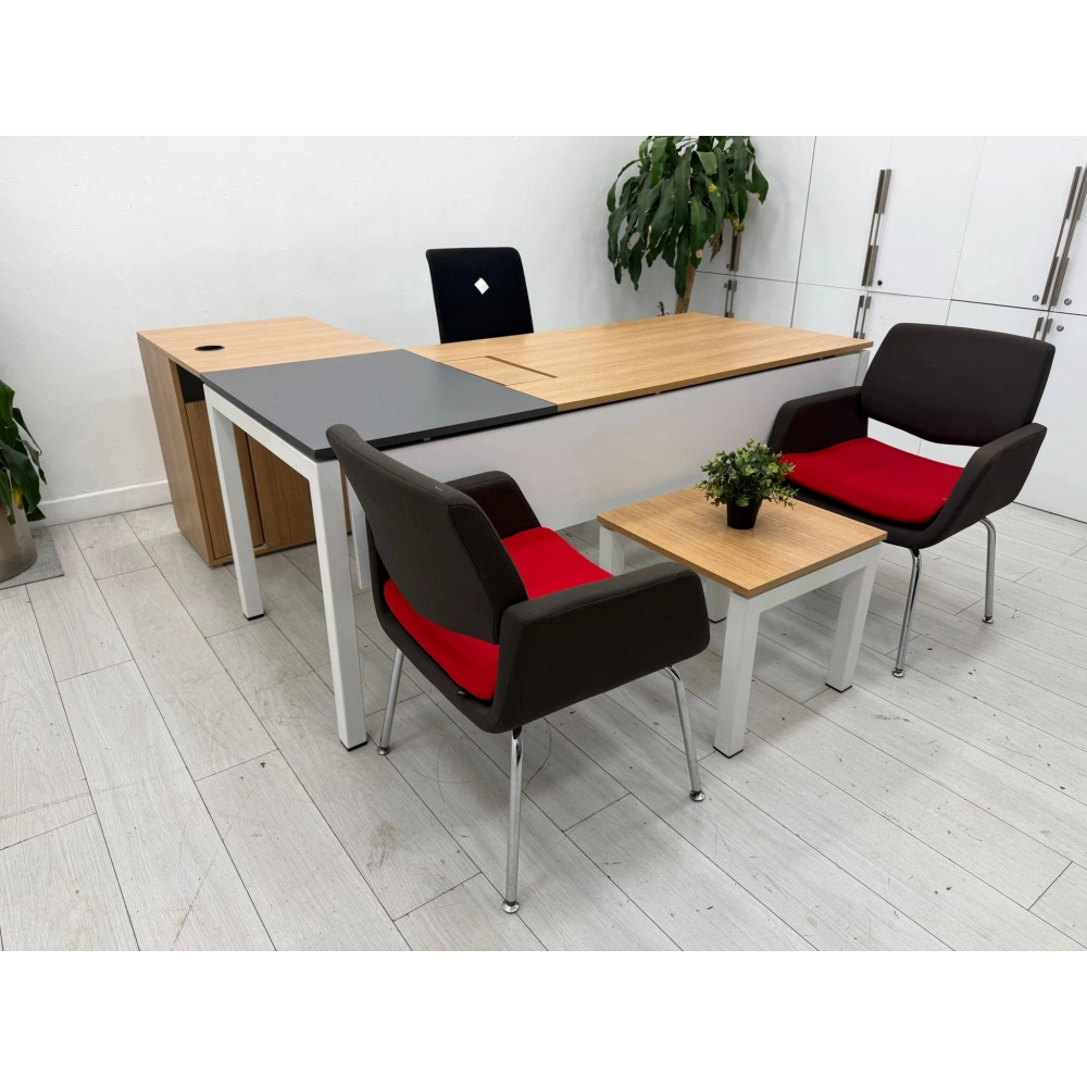 Yönetici Çalışma Masası Kesonlu Ofis Çalışma Masası