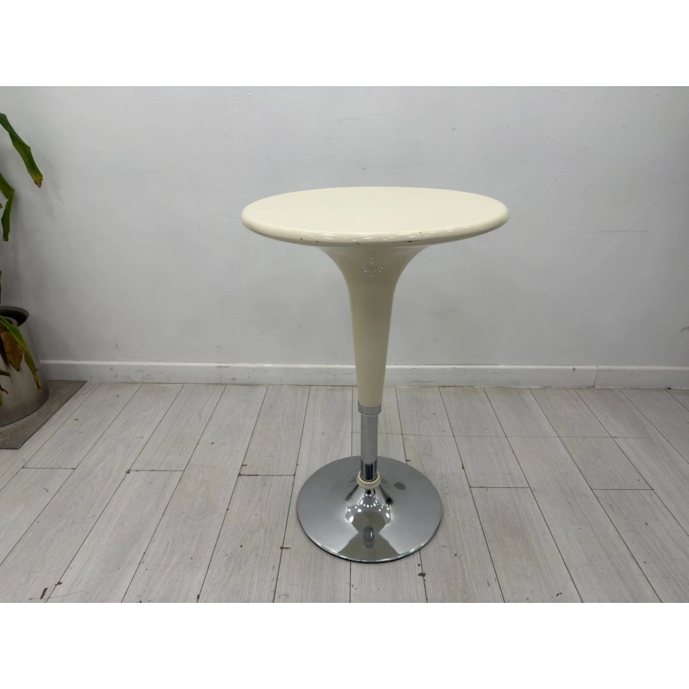 Yükseklik Ayarlı Yuvarlak Bistro Masa