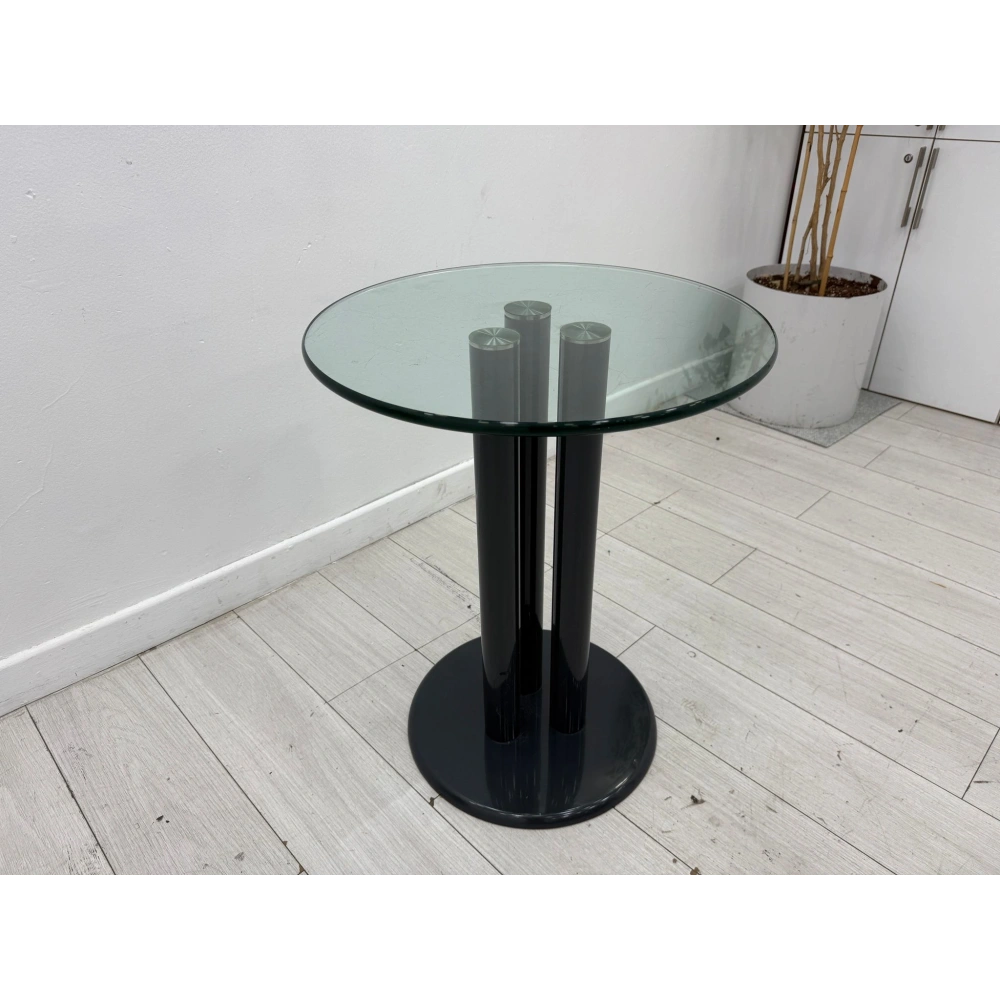 Yuvarlak Cam Toplantı Masası Temperli Cam Masa