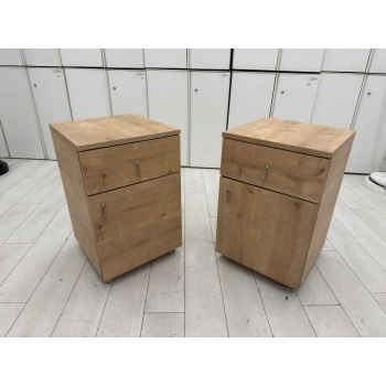 2 Çekmeceli Ahşap Keson