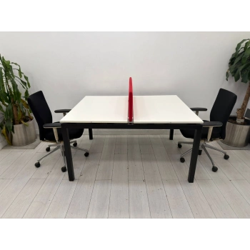 2 Kişilik Çoklu Çalışma Masası Workstation