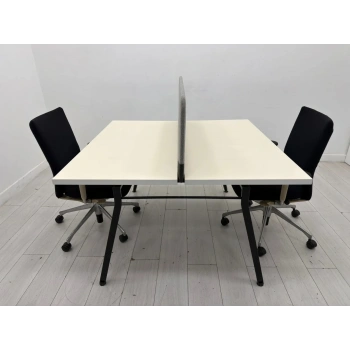 2 Kişilik Çoklu Çalışma Masası - Workstation Masa - m4759