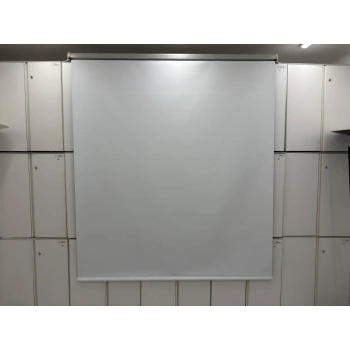 200X180 / MANUEL PROJEKSİYON PERDESİ BEYAZ - M5016