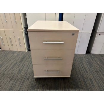 3 Çekmeceli Ofis Krem Keson ST 12 Ad