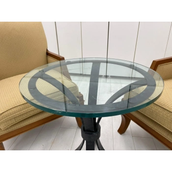 Bistro Masa Cam Sehpa