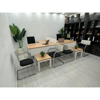Bürotime Kesonlu Çoklu Çalışma Masası 260.160.75