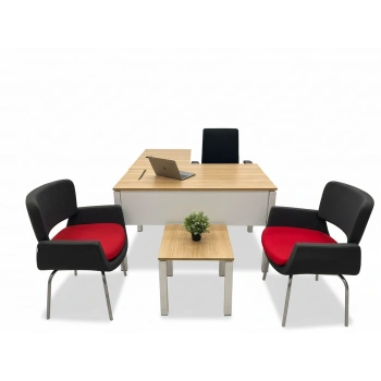 Bürotime Kesonlu L Yönetici Çalışma Masası