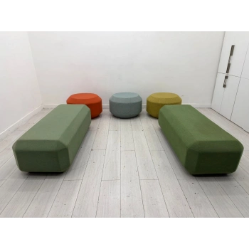 Derin 2 Kişilik Puf Lobi Bekleme Koltuğu