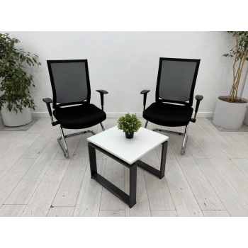 Fileli Misafir Bekleme Koltuğu Ofis Bekleme Koltuğu