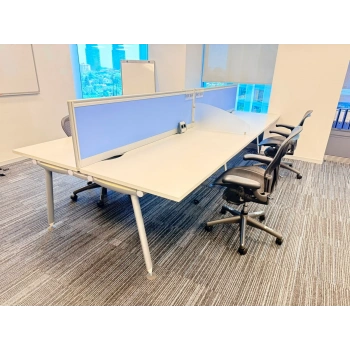 HERMAN MİLLER 4 LÜ ÇOKLU ÇALIŞMA MASASI-WORKSTATİON - M5000