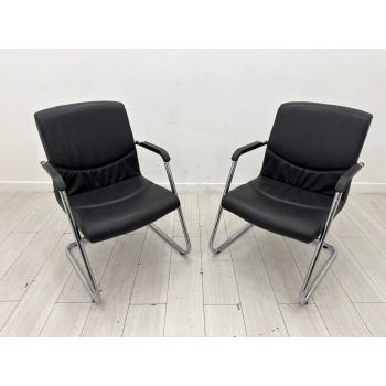 Mobsit Deri Misafir Tekli Bekleme Koltuğu