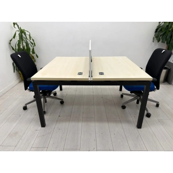 Nurus 2 Kişilik Çoklu Çalışma Masası Workstation - M4415