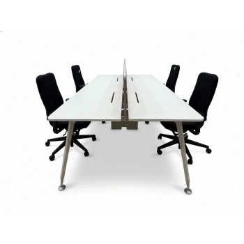 Nurus 4lü Çoklu Çalışma Masası Workstation