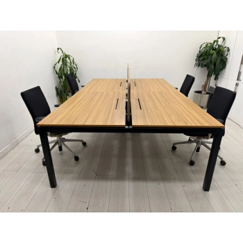 Nurus 4 Lü Çoklu Çalışma Masası Workstation