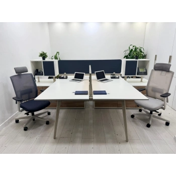 Nurus Modüler 4 Lü Çoklu Çalışma Masası ST 150 Ad