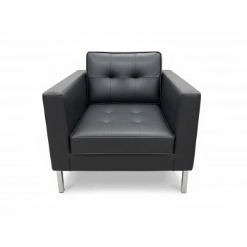 Soffa Deri Tekli Misafir Bekleme Koltuğu - M4151