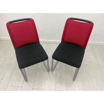 STEELCASE MESH BACK STACKABLE MEETİNG BEKLEME KOLTUĞU - M1780