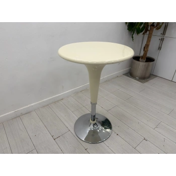 Yükseklik Ayarlı Yuvarlak Bistro Masa