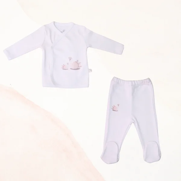 10 lu Baby Swan %100 Pamuk Yenidoğan Hastane Çıkışı