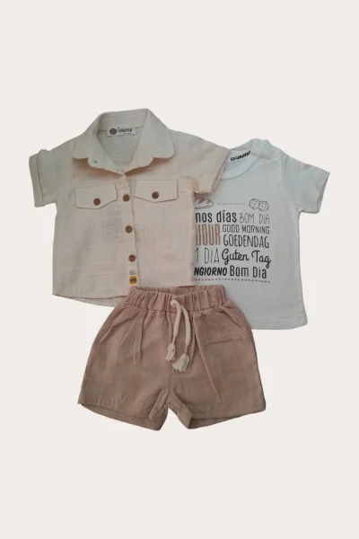 3lü Erkek Çocuk Takım (6 -24 Ay)