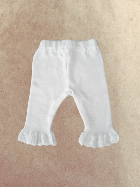 6 lı Beyaz Triko %100 Organic Pamuk Yenidoğan Hastane Çıkışı (0-3 Ay)