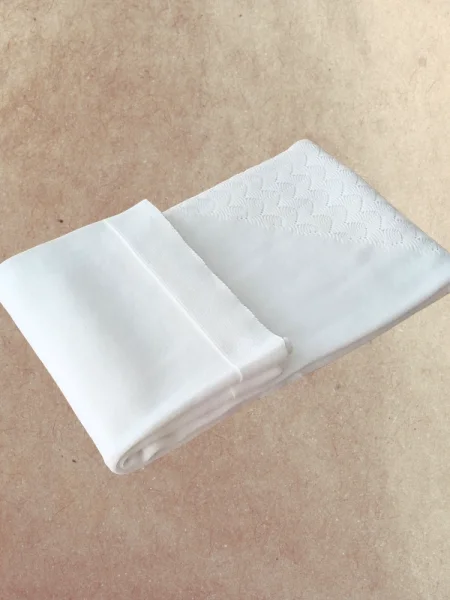 6 lı Beyaz Triko %100 Organic Pamuk Yenidoğan Hastane Çıkışı (0-3 Ay)