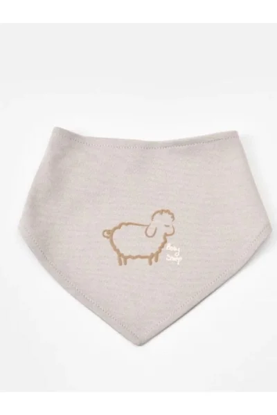 Bej 2 li Curly Ship Fular Mama Önlük Yenidoğan % 100 Organik Pamuk ( 0-3 ay )