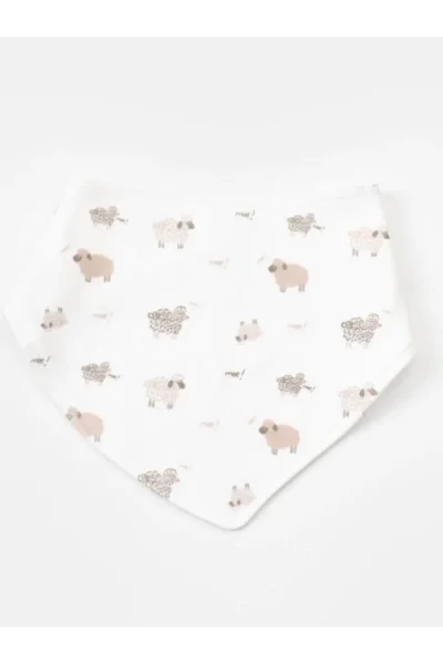 Bej 2 li Curly Ship Fular Mama Önlük Yenidoğan % 100 Organik Pamuk ( 0-3 ay )