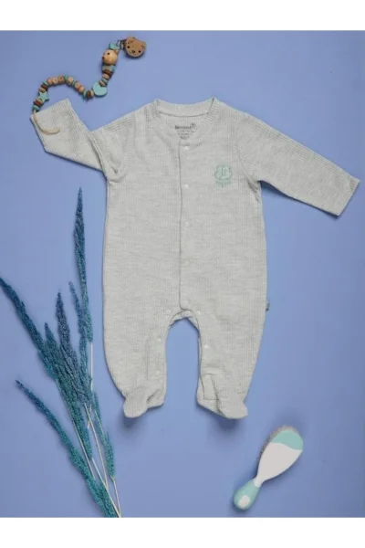 Organik Tulum Nature In Waffle Yeşil Melanj (0-12 AY)