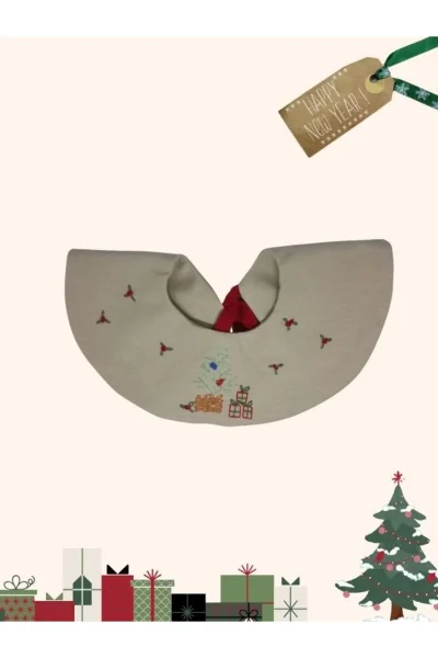 Kız Çocuk Elbise Yakası Önlük Açık Bej (1-8 Yaş )