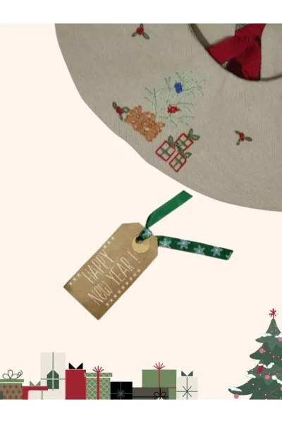 Kız Çocuk Elbise Yakası Önlük Açık Bej (1-8 Yaş )