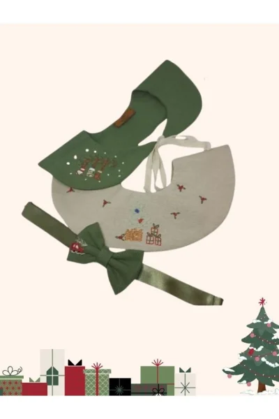 Kız Çocuk Elbise Yakası Önlük Açık Bej (1-8 Yaş )