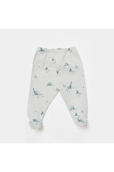 5 Li Little Dinosaur %100 Pamuk Yenidoğan Hastane Çıkışı (0-3 Ay )