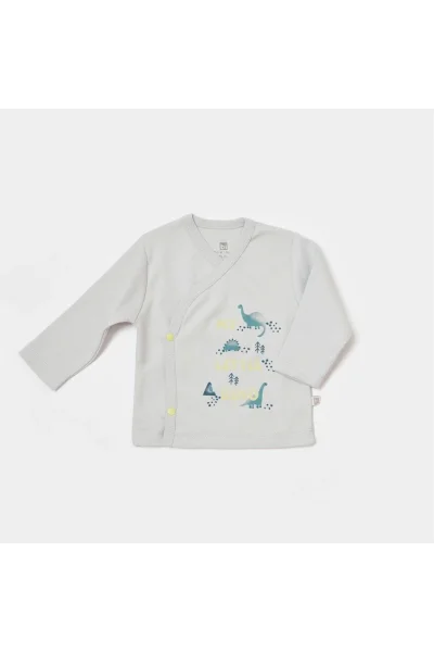 5 Li Little Dinosaur %100 Pamuk Yenidoğan Hastane Çıkışı (0-3 Ay )