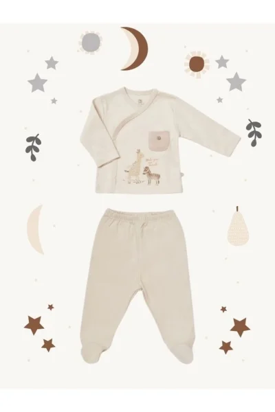 5 Li Animals Kingdom % 100 Pamuk Yenidoğan Hastane Çıkışı (0-3 Ay )