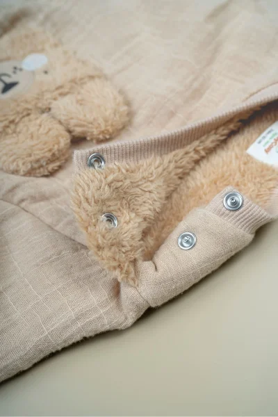 Babycosy Kayısı Içi Tüylü Welsoft Organik Müslin Ikili Takım (3-24 AY)