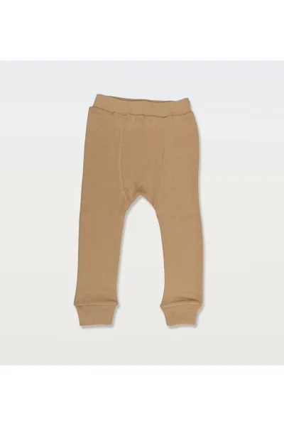 Bej %100 Organik Pamuk GOTS İkili Takım 0-4 Yaş