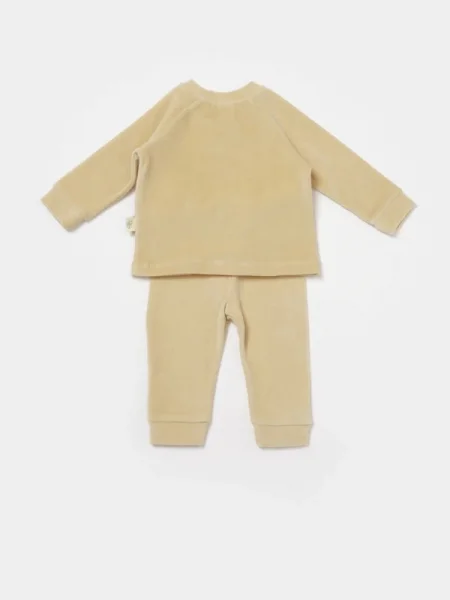 Babycosy Unisex Organik Kadife Alt Üst Takım (3-24 Ay )