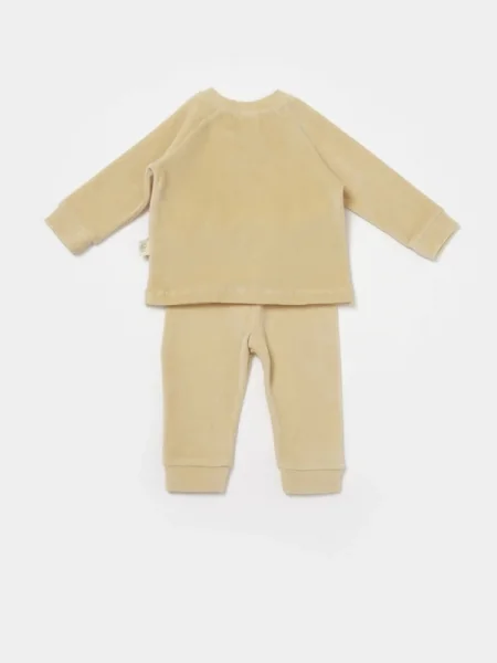Babycosy Unisex Organik Kadife Alt Üst Takım (3-24 Ay )