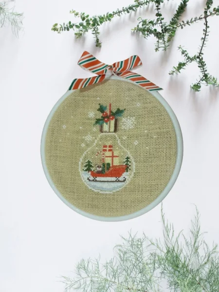 Yılbaşı Kızak Duvar Süsü