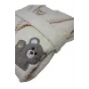 %100 Pamuk Ayıcıklı Kız Erkek Bebek & Çocuk Bornoz